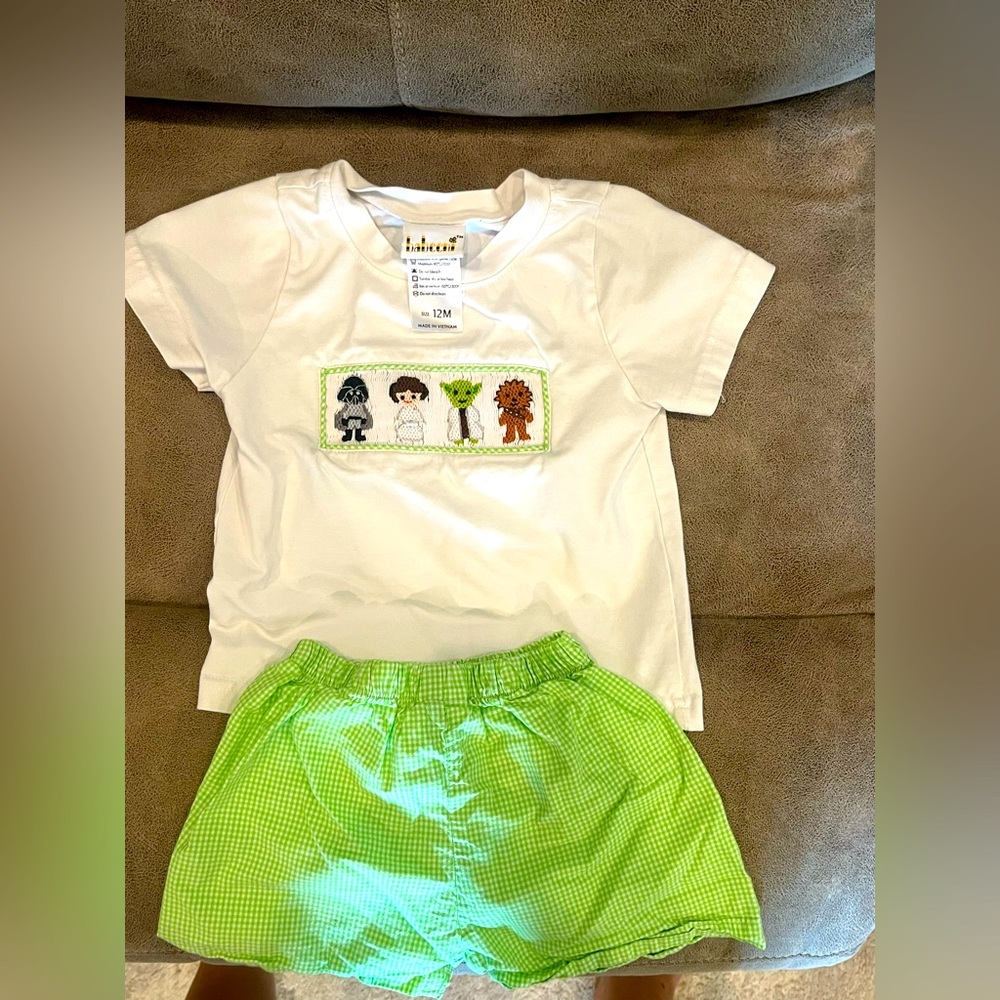 Star Wars smocked outfit!